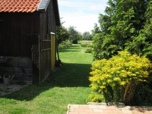 Ferienhaus – Blick von Terrasse